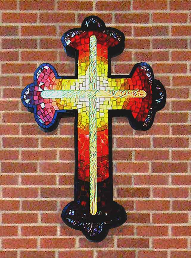 Kingo-mosaic-cross